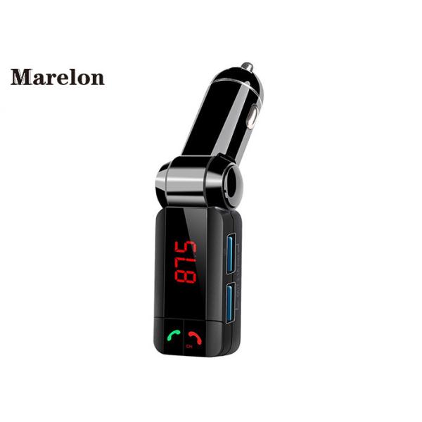 Professional Grade Bluetooth Car Charger Full Frequency FM Transmitter