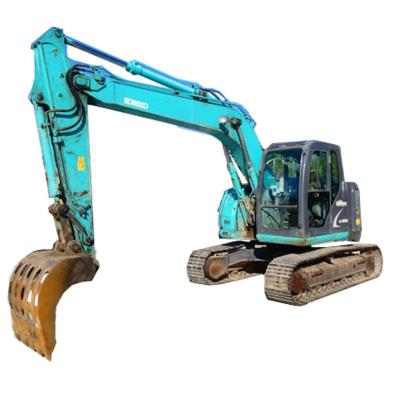 Excavadora japonesa usada Kobelco SK125SR com 7707 Horas 0.45m3 Balde