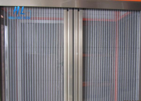 Waterproof Polyester Folding Insect Screen 20x20 Mesh Anti Insects Folding Height 14mm - 20mm