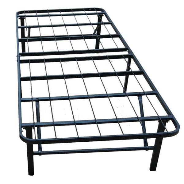 Modern Design Style Foldable Metal Bed for Bedroom Furniture in Employee Apartment