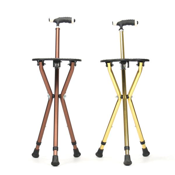 Многофункциональный идти подвижности помогает костылю с тросточкой света стула пожилой алюминиевой медицинской