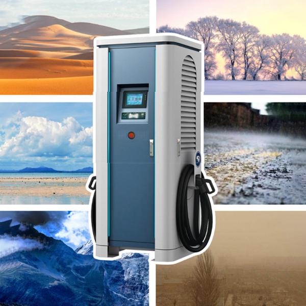 3P+N+PE Rapid EV Charging Stations 160A 160KW Double Gun