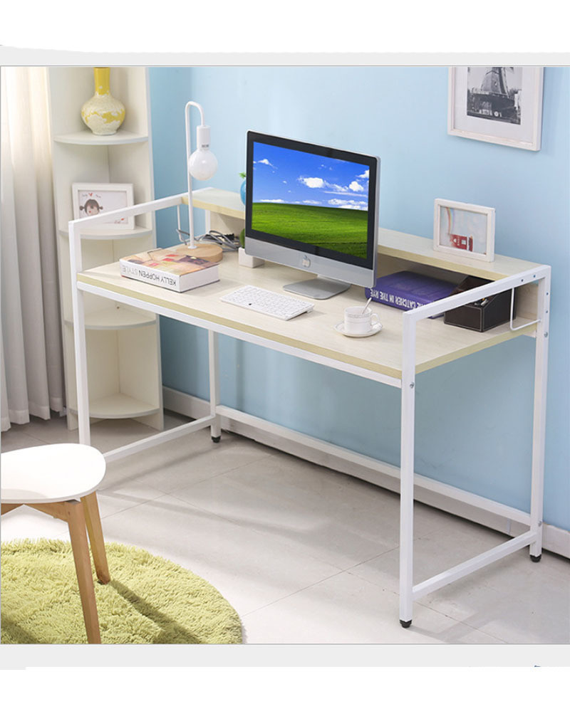 Standard and Customized Children Reading Computer Table Home Study Desk with Hutch