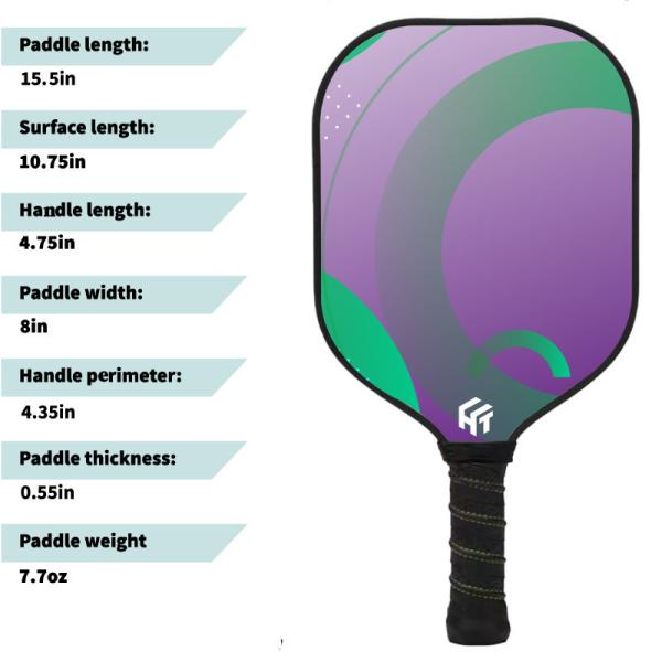 3K T700 Carbon Fiber Thermoformed Pickleball Paddles Composite Rackets