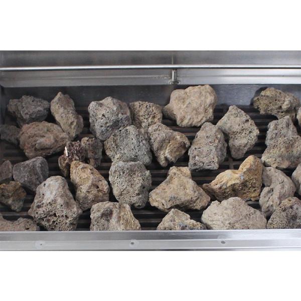 7.2kw Grelha de churrasco de balcão Equipamento de cozinha comercial