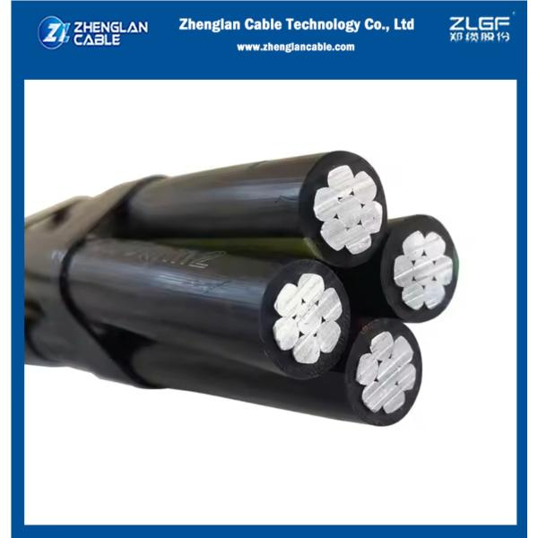 0.6/1kv Overhead Insulated Cable AAC/XLPE+AAAC/XLPE 3Cx50+1x50sqmm ABC Cable