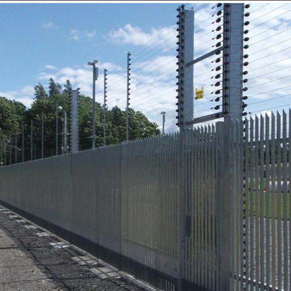 TLWY Hot Dipped Blue Europe Palisade Fence for Outdoor