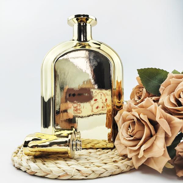 Beverage Glass Bottle UV Electroplating Aromatherapy Bottle for Unique Design Diffuser