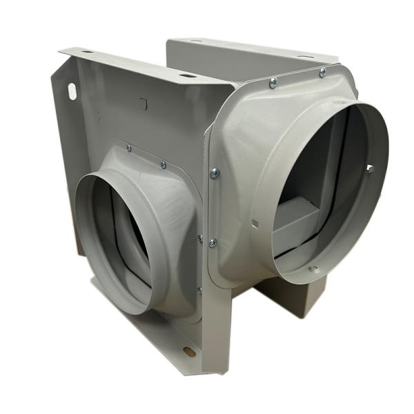 220V Metal Split Duct Exhaust Fan 500RPM AC Motor