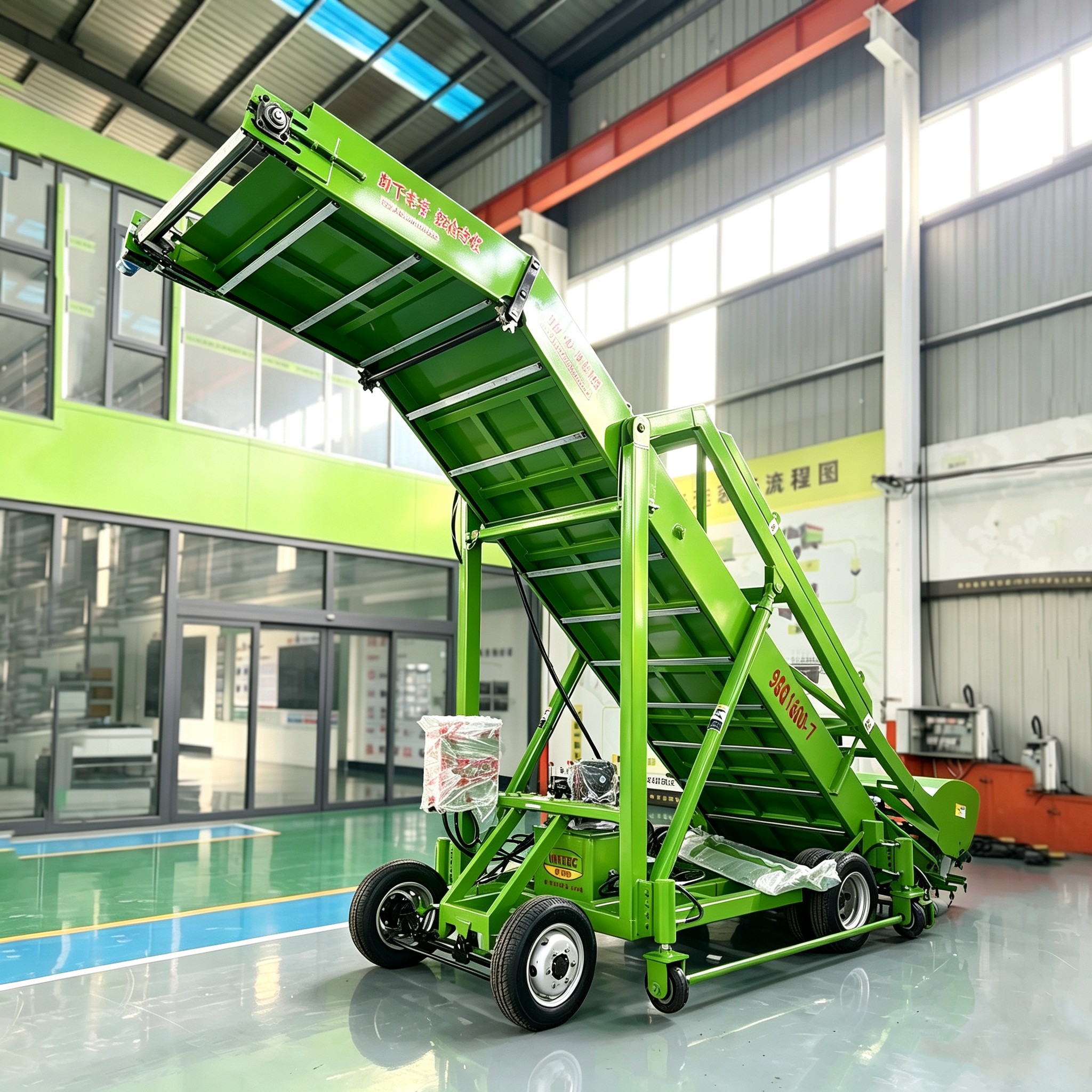 Compact Electric Silage Loader Reclaimer Silo Cutter Harvest Equipment