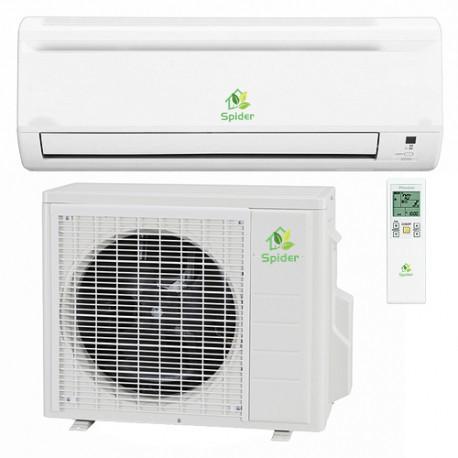Wall Mounted 12000 BTU Split Air Conditioner Low Voltage For Bedroom Solar Energy