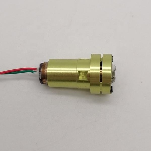 120° Fan Angle 555nm Laser Level Module for -10 to 50C Temperature Range and Solution