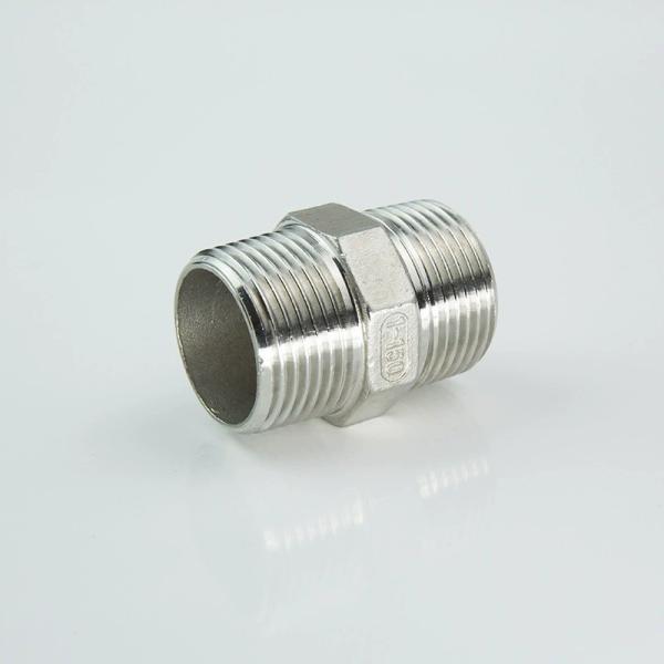 Factory Price Hydraulic Hose Stainless Steel Pipe Fitting Names And Parts Swage Nipple