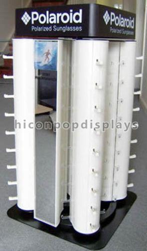Custom Point Of Purchase Merchandising Spinner Eyewear Display Rack Countertop