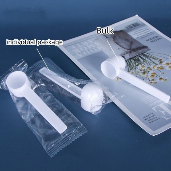 White Restaurant Takeaway Teaspoons PP Disposable Plastic Spoon with Shipping Cost