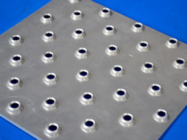 Round Hole 304 Stainless Steel Perforated Metal Sheet For Trench Cover