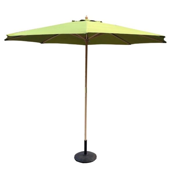colorful fashion wooden garden umbrella for outdoor