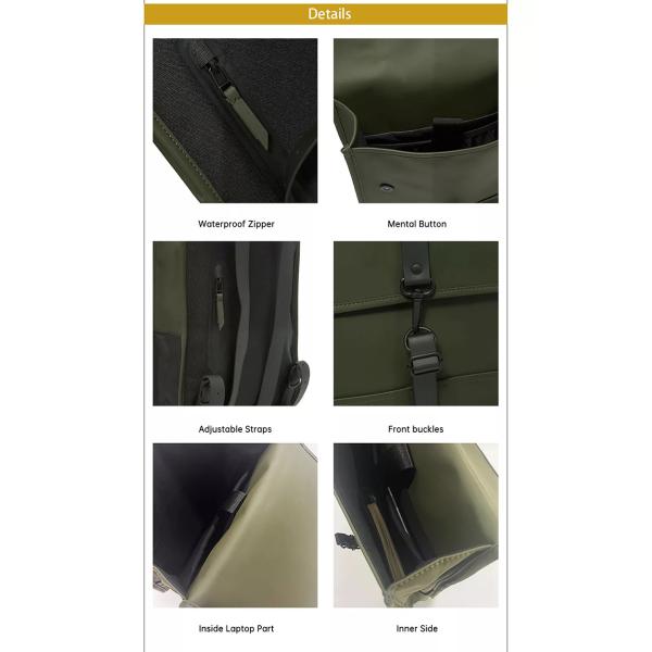 Рюкзак ноутбука нейлона тонкий, рюкзак ноутбука перемещения водоустойчивый