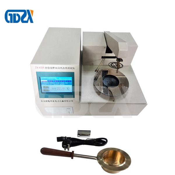 Automatic Open Flash Point / Fire Point Tester For Petroleum Products