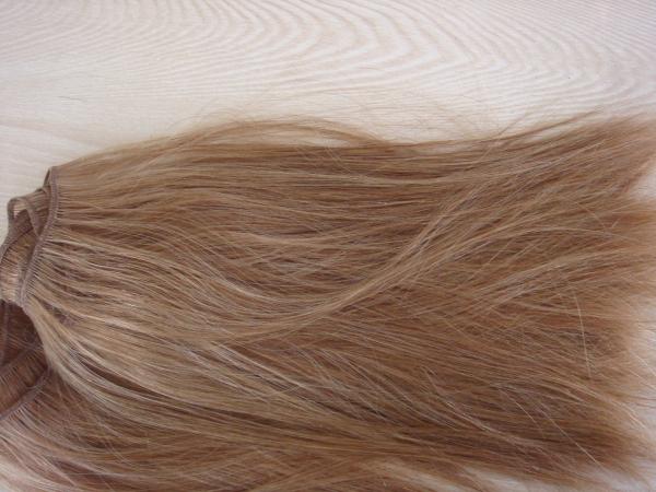 Ensemble d'extensions de cheveux en trame de 16 pouces et fermeture, utilisation réutilisable
