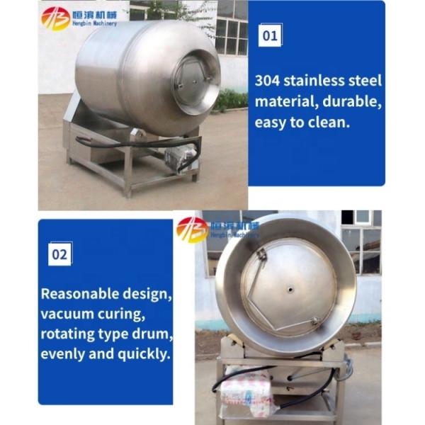 1000L Vacuum Tumbler Meat Marinating Machine for Meat Marination Equipment Needs