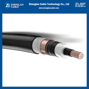 20.8/36kV Single Core XLPE Insulated Aluminum cable for underground use 1x95/16mm2 NA2X(F)2Y 