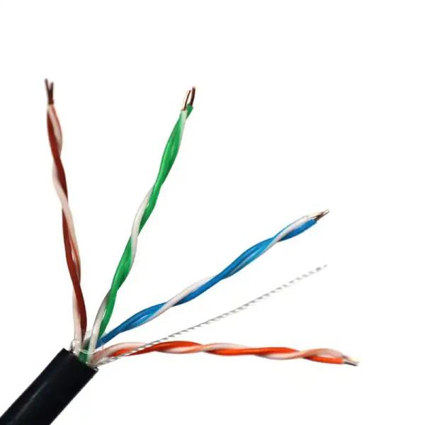 CCA CU Conductor 24AWG UTP Cat5 LAN Cable 300M Of 1000FT