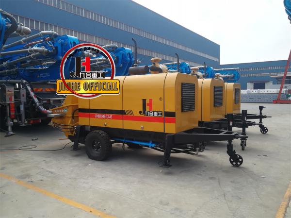 50M3/H Diesel Trailer Concrete Pump/Portable Concrete Diesel Pump Factory Supply