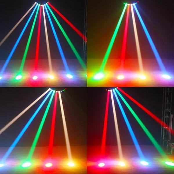 RGBW 4 In1 DMX LED Scans Moving Head Light With 50000 Hours Working Lifetime