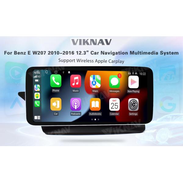 Viknav 12.3 дюймовое радио для автомобилей с Android для Mercedes Benz E W207 2010-2016 GPS навигация DVD мультимедийный проигрыватель ((NTG4.0)