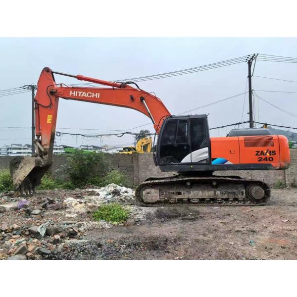 Original Brand Hitachi Zx240 Crawler Excavator 24 Ton Heavy Equipment Machine With 1m³ Bucket Capacity