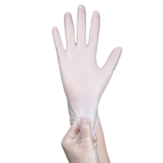 Food Grade Household Cleaning Clear Powder Free Pvc Vinyl Examination Gloves