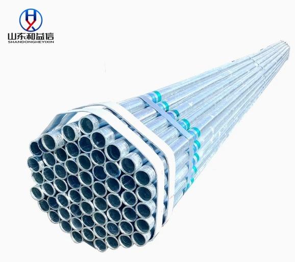 2.5 X2 5 Construction Square Tube Galvanized Steel For Metal Fence Posts