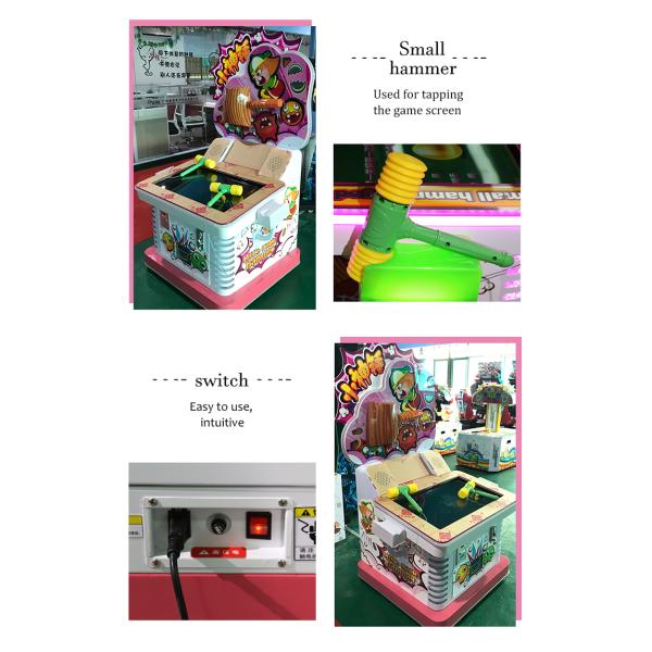 Puzzle happy drummer kids player amusement game EPARK Coin operated entertainment video game machine