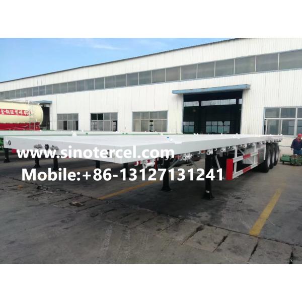 30 футов 3 оси плоский ложак полуприцеп 30-50 тонн