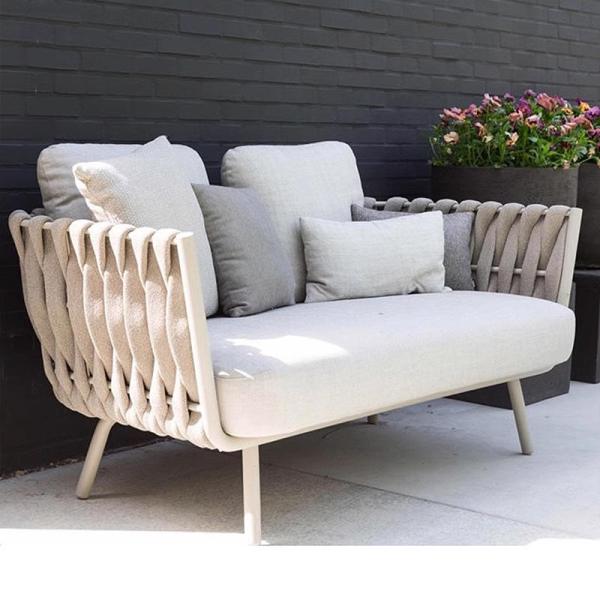 Outdoor Garden Furniture Combination with Customized Waterproof Rattan Sofa