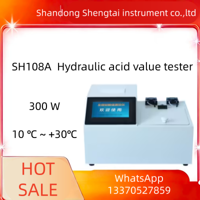 SH108A Automatic Oil Acid Value Tester GB/T4945 Auto‑Titration Analyzer LCD Display Printing
