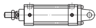 10A-5 Heavy Air Cylinder than SC cylinder more long service life