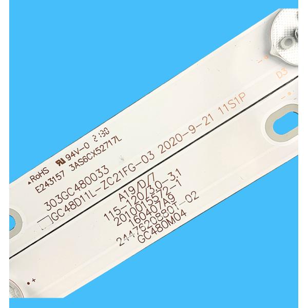 Заднее освещение телевизора для GC480M04 BOEI480WU1 48PFF5081/T3 48PFF5021/T3 GC48D11L-ZC21FG-03