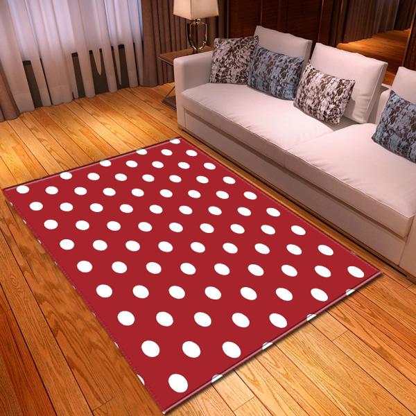 Living room large carpet, bedroom floor mat, scenic, artistic, cute, non slip decorative, and cold insulation mat