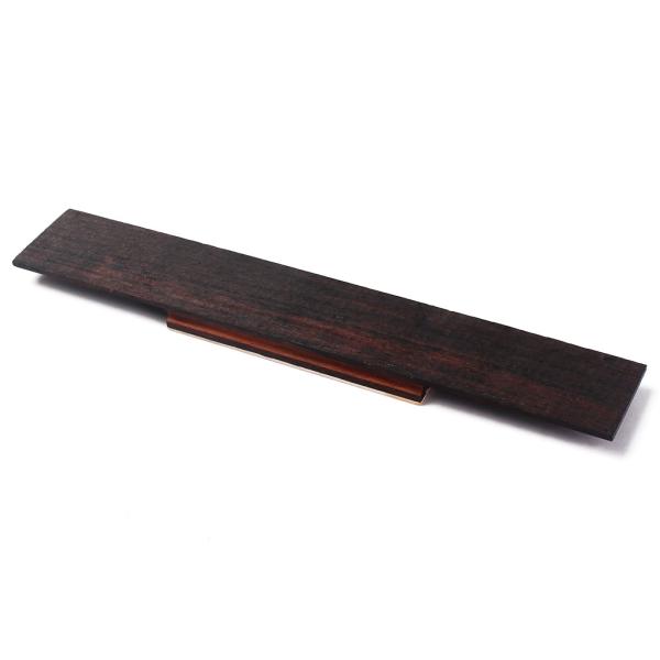 Sturdy 80*3mm Slotted Guitar Bridge Replacement Burlywood Color