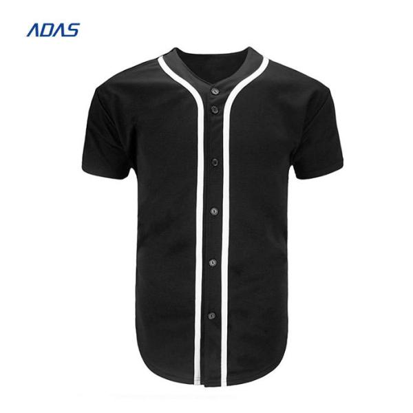 Custom Design Embroidery Sublimation Printed Baseball Jersey Maker