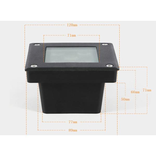 Recessed square ground lamp LED ground lamp spot lamp outdoor waterproof floor lamp