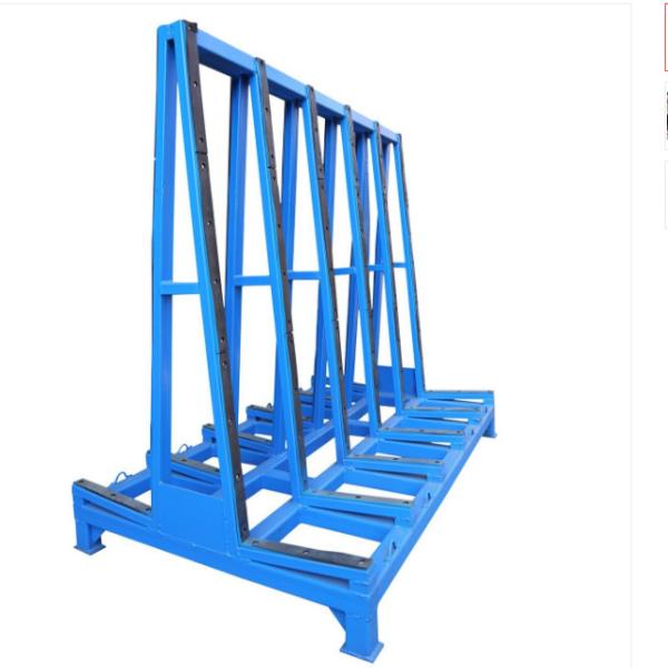 Spray Paint Finish Defensive Barrier A Frame Rack Glass Storage Racks