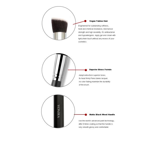 Высококачественная плоская анлед щетка стороны Блендер с твердым естественным волокном