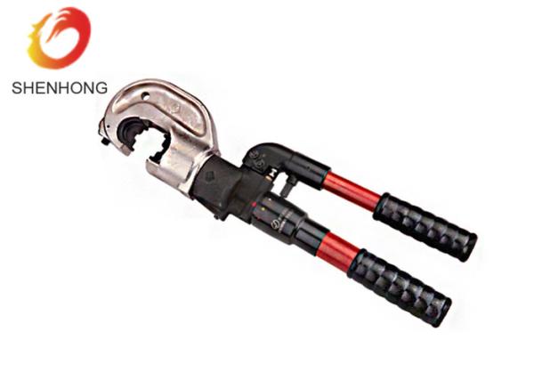 400mm2 Underground Cable Installation Tools , Automatic Oil Return Hydraulic Cable Lug Crimping Tool