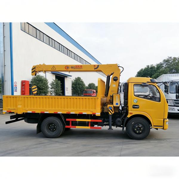 China Construction Machine 2ton 3.2ton Truck Mounted Full Hydraulic Truck Crane