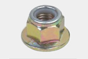 HEX NYLON INSERT LOCK NUTS WITH FLANGE