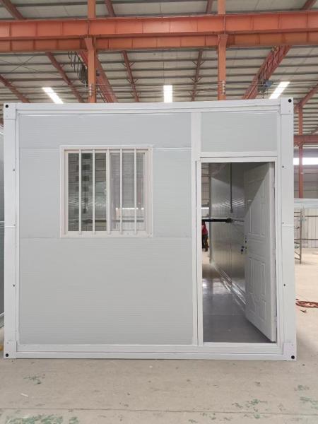 Mobile Living Folding Container House Custom Fast Installation Flat Pack Prefab House