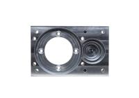 base del montaje del motor de la aleación de aluminio de las piezas de la alta precisión de 0.01m m que trabaja a máquina